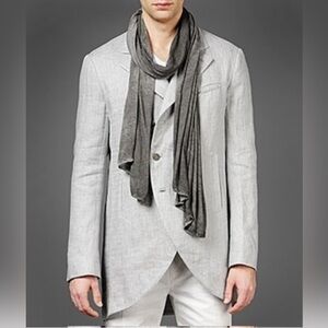 John Varvatos Linen Cutaway coat. Size EU 48 USA 38. Brand new with tags $1298